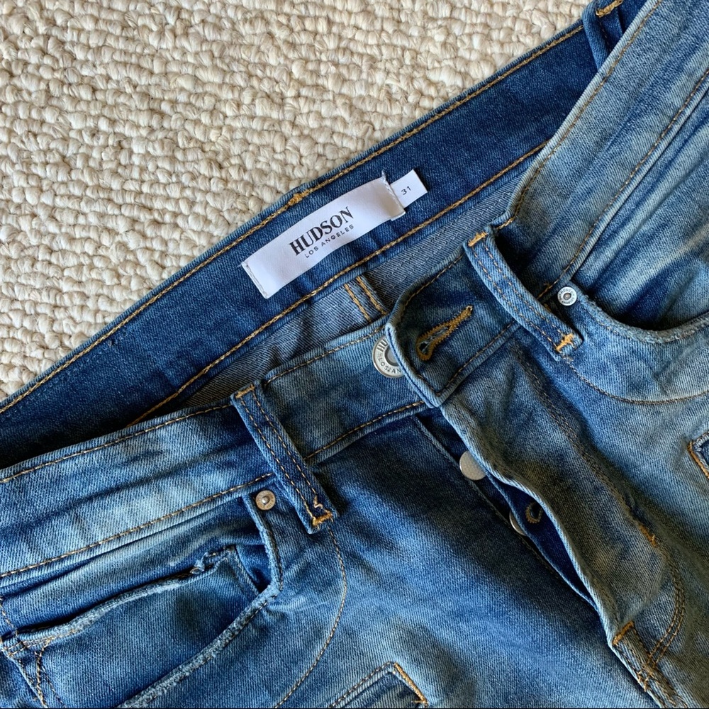 Hudson’s The Blinder Skinny Biker Jeans